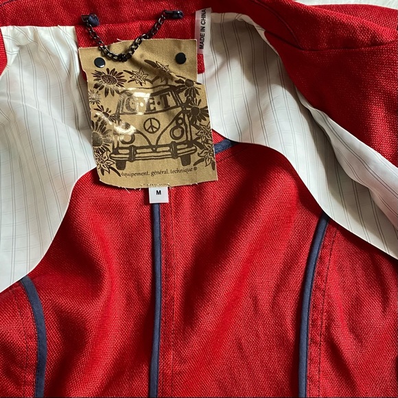 G.E.T Red Jacket size M - Picture 7 of 12